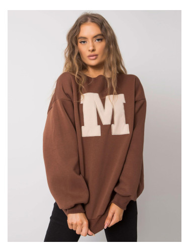 Brown hoodie