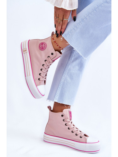 Дамски високи маратонки BIG STAR