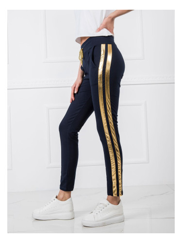 Dark blue women's sweatpants