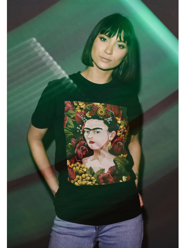 Women's T-shirt Frida Kahlo Portrait black