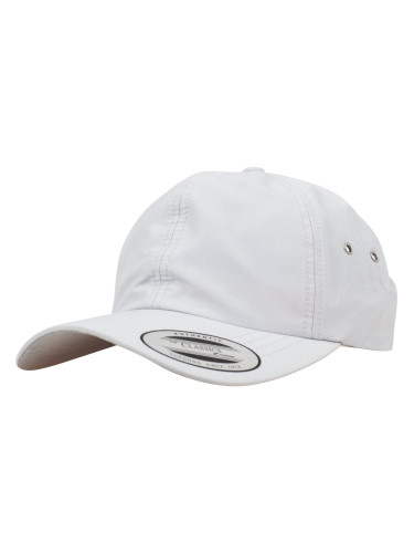 Low-profile water-repellent cap blue