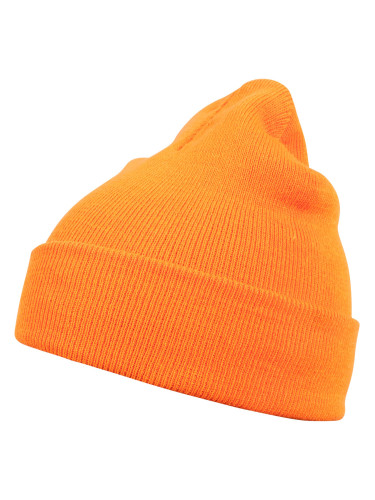 Basic Flap beanie neonorange