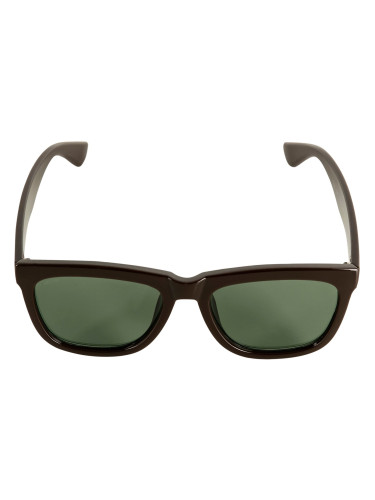 Sunglasses shine brown/green