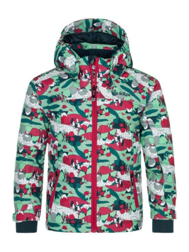 Children's ski jacket Kilpi JENOVA-JG turquoise