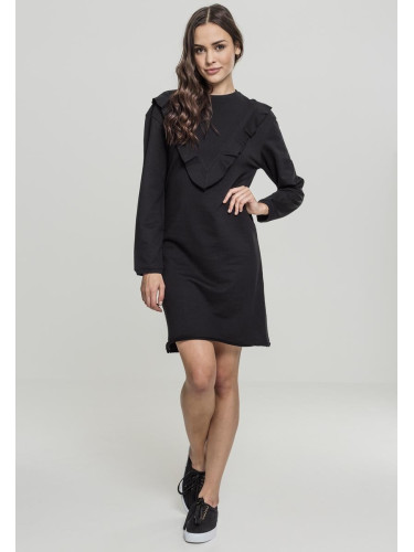 Women's dress Terry Volant black