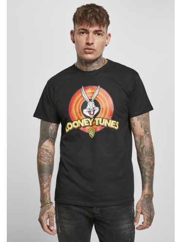 Black T-shirt with Looney Tunes Bugs Bunny logo