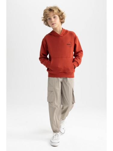 DEFACTO Boys Cargo Jogger Cuff Parachute Trousers