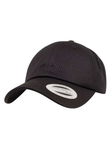 Honeycomb Dad Cap Black