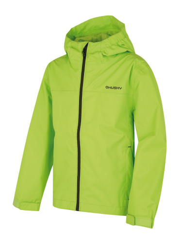 Children's outdoor jacket HUSKY Zunat K bright green