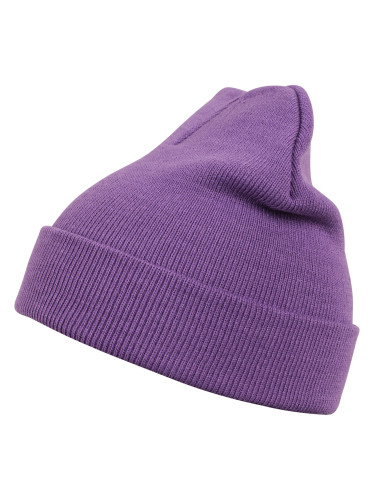 Basic Flap Cap Purple