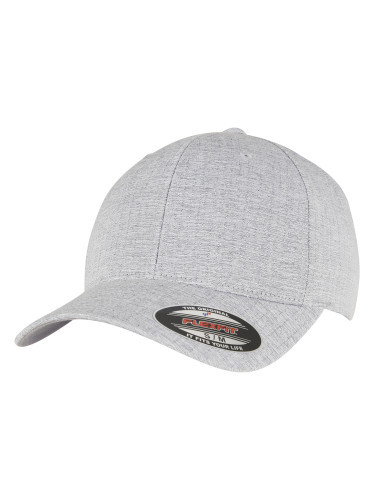 FLEXFIT HEATHERLIGHT melange silver cap