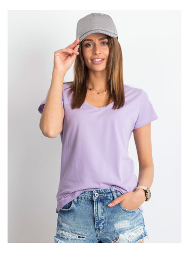 Light purple square T-shirt