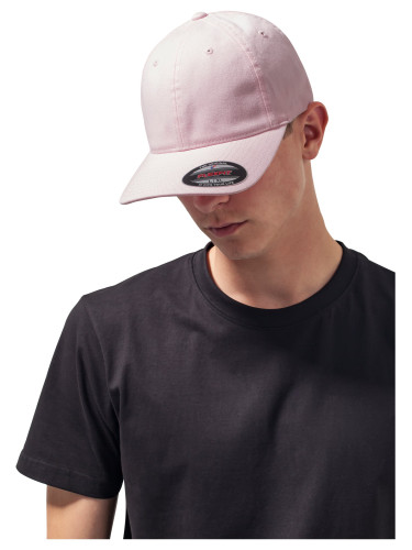 Flexfit Garment Washed Cotton Dad Hat Pink