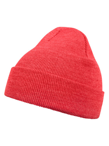 Beanie Basic Flap h.RED