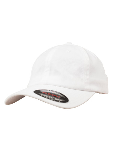 Flexfit Cotton Twill Dad Cap White