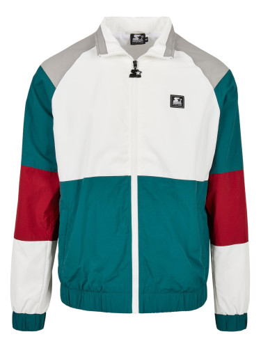 Starter Color Block Retro Jacket retro grn/wht/brick rd/grey