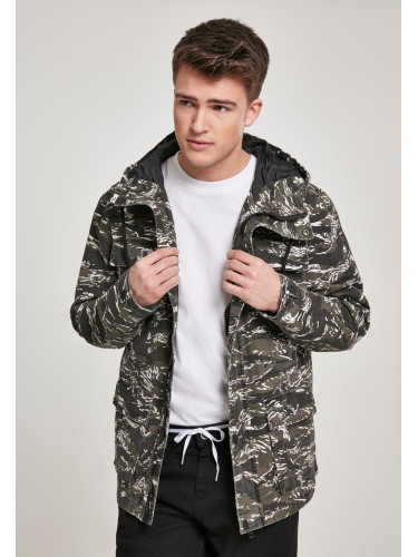 Tiger Camo Cotton Jacket Olive/blk/wht