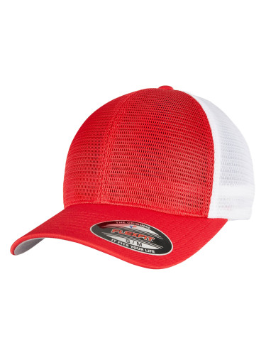 FLEXFIT 360 OMNIMESH 2TONE Cap Red/White