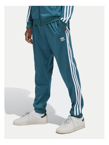 adidas Долнище анцуг adicolor SST IY7463 Електриков Regular Fit