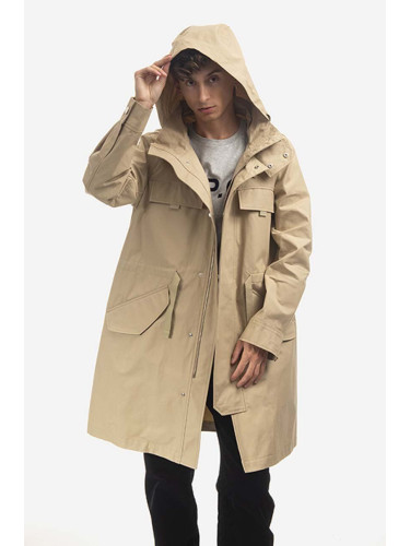 Парка A.P.C. Parka Yael COEGJ-H30178 BEIGE мъжка в бежово преходен модел