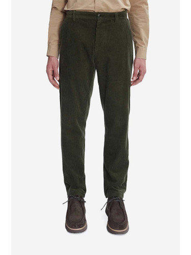 Панталон A.P.C. Pantalon Constantin COESP-H08396 MILITARY KHAKI в зелено със стандартна кройка