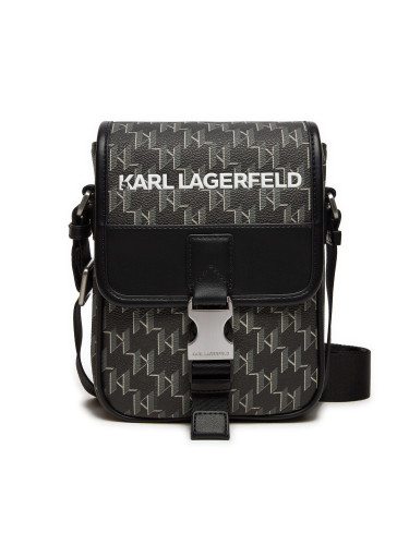 Мъжка чантичка KARL LAGERFELD 245M3013 Сив