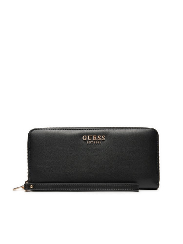 Голям дамски портфейл Guess SWVC85 00146 Черен