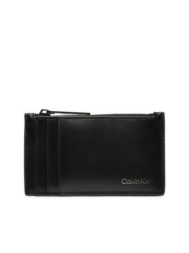 Голям мъжки портфейл Calvin Klein K50K512075 Черен