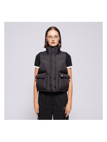 Levi's Елек Western Bubble Vest Blacks дамски Дрехи Елеци A8526-0003 Черен