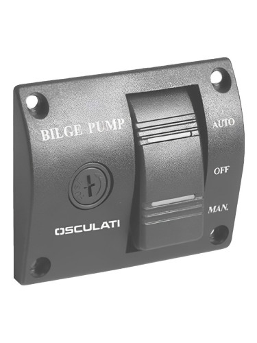 Osculati Universal Switch Panel for Bilge Pumps 12 / 24 V Превключвател