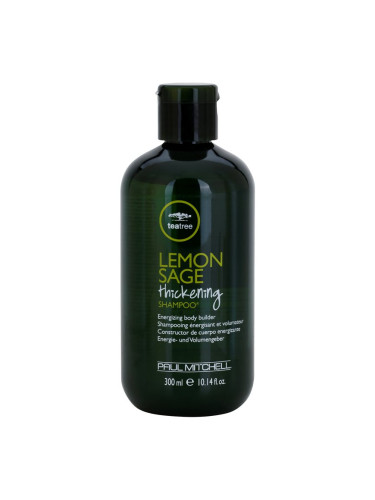 Paul Mitchell Tea Tree Lemon Sage енергизиращ шампоан за възобновяване гъстотата на косата 300 мл.