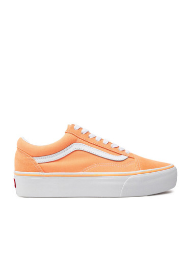 Vans Гуменки Old Skool Platfor VN0A5KX9AAS1 Оранжев