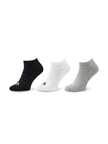 adidas Чорапи тип терлици Cushioned Low-Cut Socks 3 Pairs IC1333 Сив