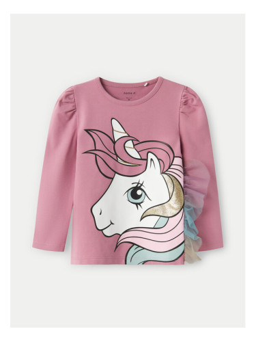 NAME IT Блуза 13233940 Розов Regular Fit