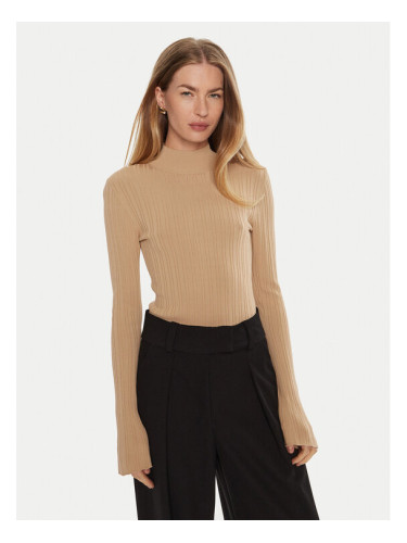 IVY OAK Поло Kylie IO113143 Бежов Slim Fit