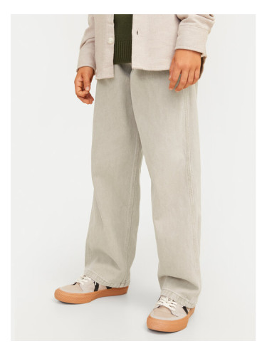 Jack & Jones Junior Дънки Alex 12262221 Бежов Baggy Fit