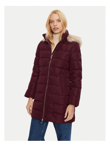 Tommy Hilfiger Зимно палто Heritage WW0WW43234 Бордо Regular Fit