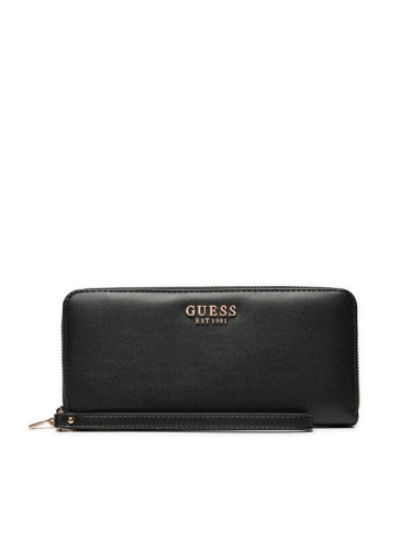 Guess Голям дамски портфейл SWVC85 00146 Черен