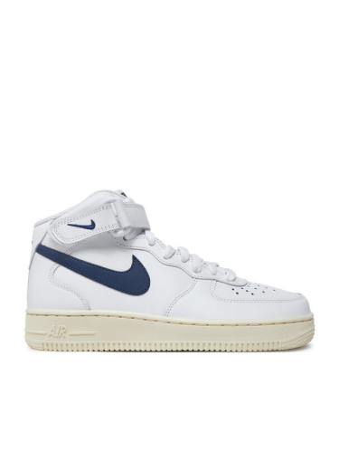 Nike Сникърси Air Force 1 '07 Mid DD9625 105 Бял