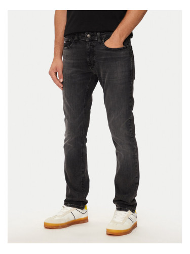 Tommy Jeans Дънки Scanton DM0DM20384 Сив Slim Fit