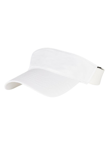 Performance visor cap, white