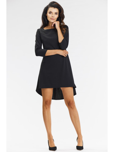Awama Woman's Dress A663 Black