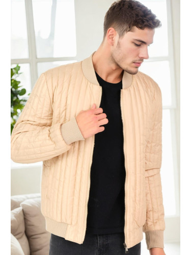 M8643 DEWBERRY MEN'S COAT-BEIGE-1