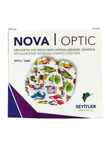  Обтуратори Novaoptic - 50 бр. - Цветни