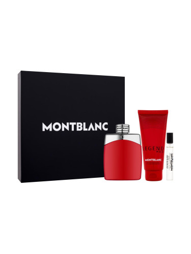 Montblanc Legend Red SET1 Подаръчен комплект EDP 100 ml + EDP 7,5 ml + душ гел 100 ml