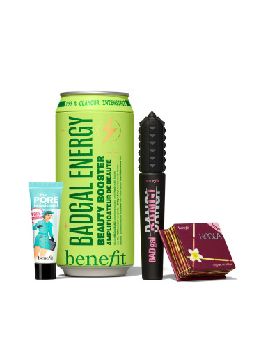 КОМПЛЕКТ BENEFIT COSMETICS Badgal Energy - Mascara, Pore Primer & Bronzer Christmas Beauty Set  Комплект дамски  