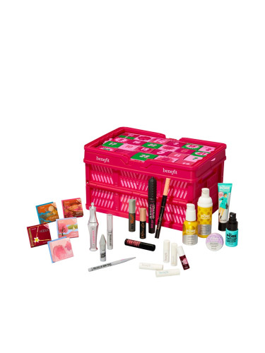 КОМПЛЕКТ BENEFIT COSMETICS The Gorgeous Grocer - Christmas Beauty Advent Calendar Коледен календар дамски  