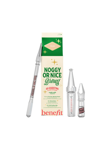 КОМПЛЕКТ BENEFIT COSMETICS Noggy Or Nice - Brow Pencil, Brow Wax & Brow Gel Christmas Beauty Set Комплект дамски  