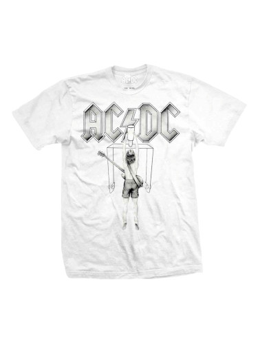 AC/DC Риза Switch Unisex White 2XL