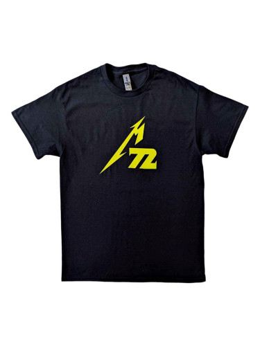 Metallica Риза 72 Seasons Strobes Photo Unisex Black M